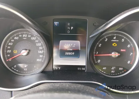 2017 Mercedes-Benz C 300 z USA, uszkodzony, nr VIN WDDWK4JB3HF426338